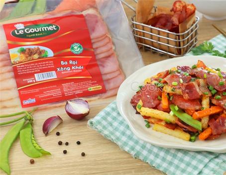 Ba rọi xông khói